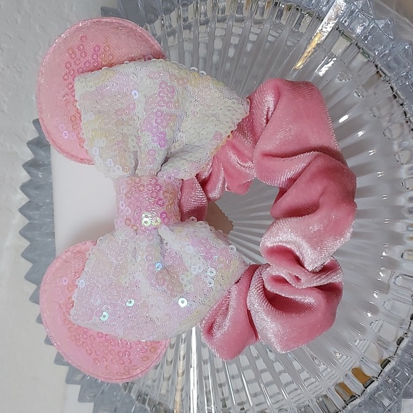 Hair Ties - Sequins - Mini Mouse Ears 4-bundle - Picture 3 of 7